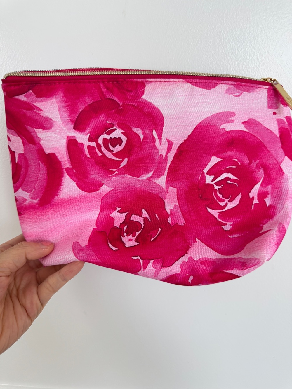 Lancôme Floral Pink Makeup Pouch